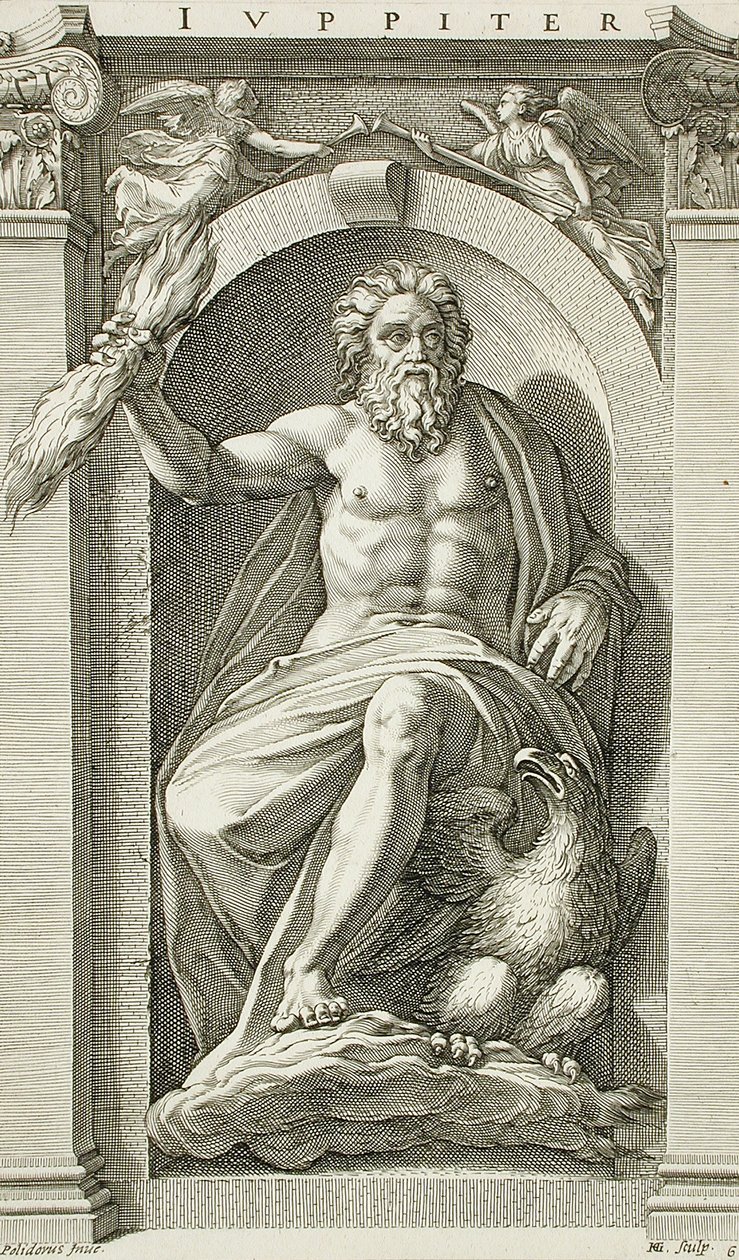 La série des dieux antiques - Hendrick Goltzius
