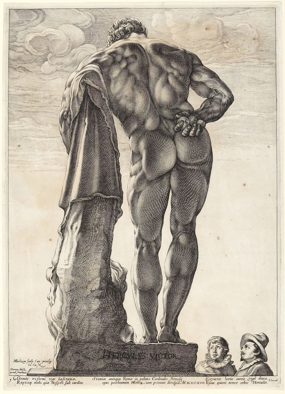 Trois sculptures antiques célèbres - Hendrick Goltzius