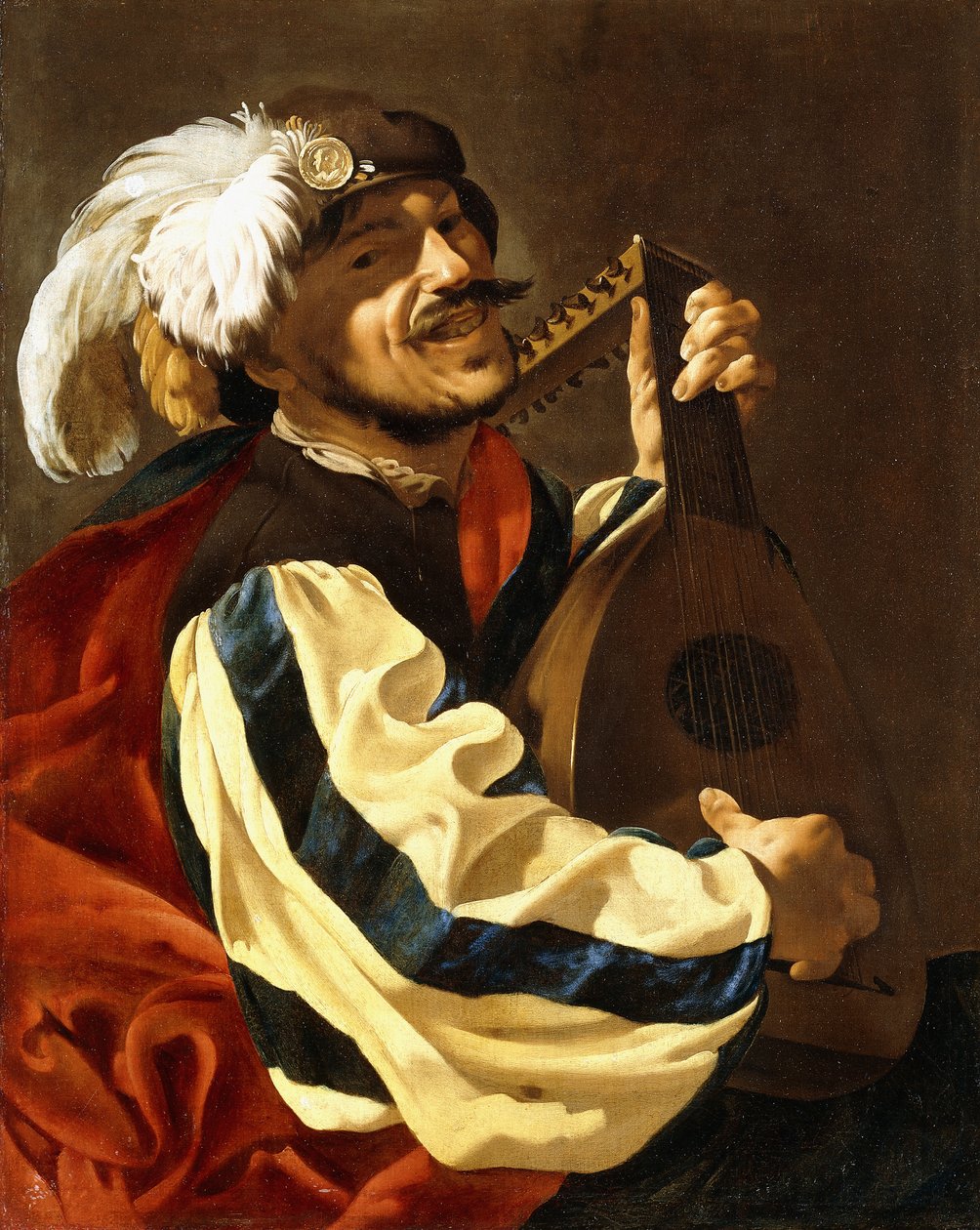 Un joueur de luth - Hendrick ter Brugghen