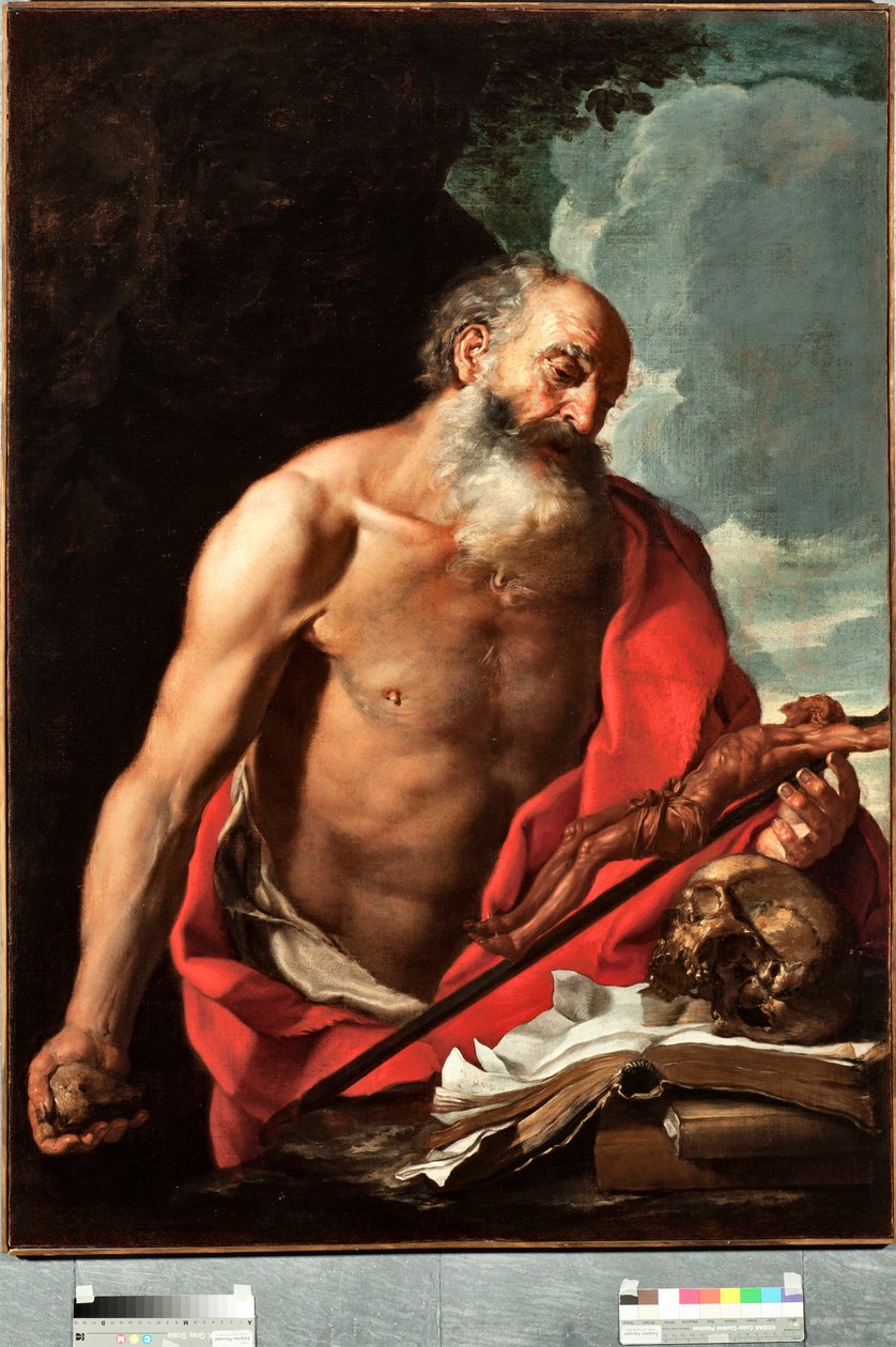Représentation de Saint Jérôme - Hendrick van Somer