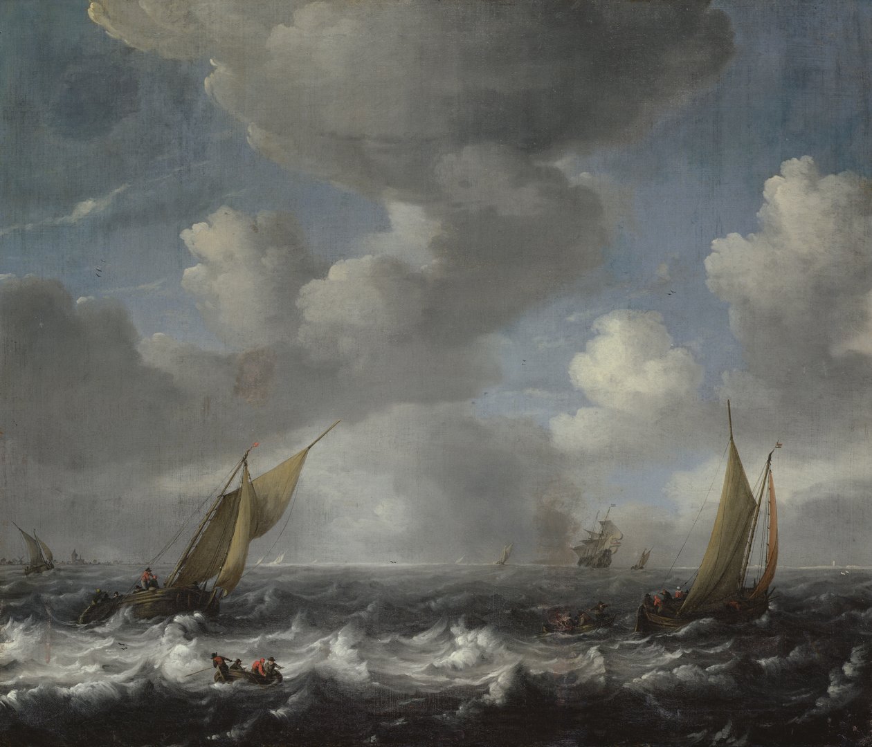Paysage marin - Hendrick van de Sande Bakhuyzen