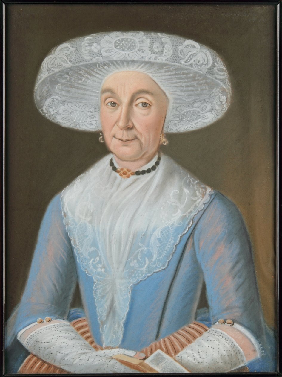 Portrait de Ytje Hayes (1712-1798) - Hendricus Johan Antonius Baur