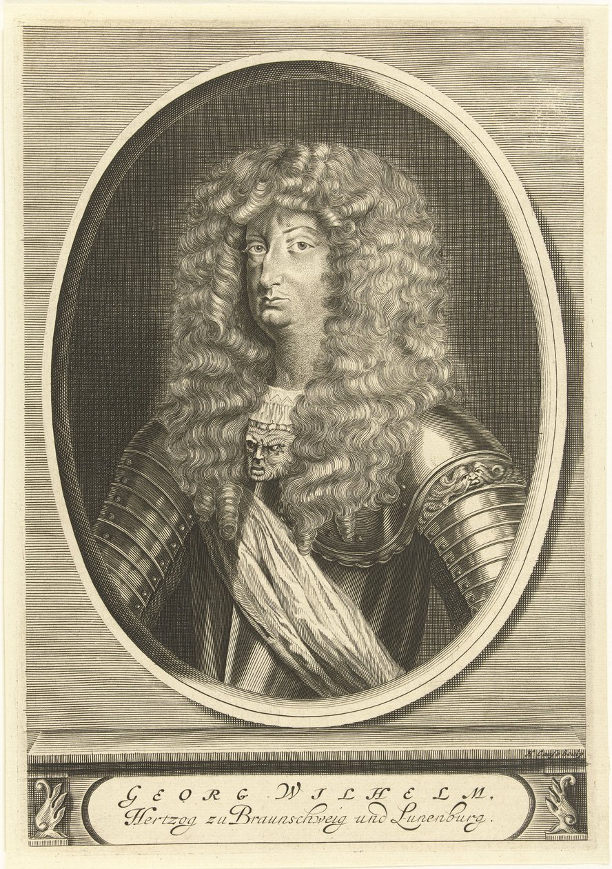 Portrait de George William, duc de Brunswick-Lüneburg - Hendrik Causé