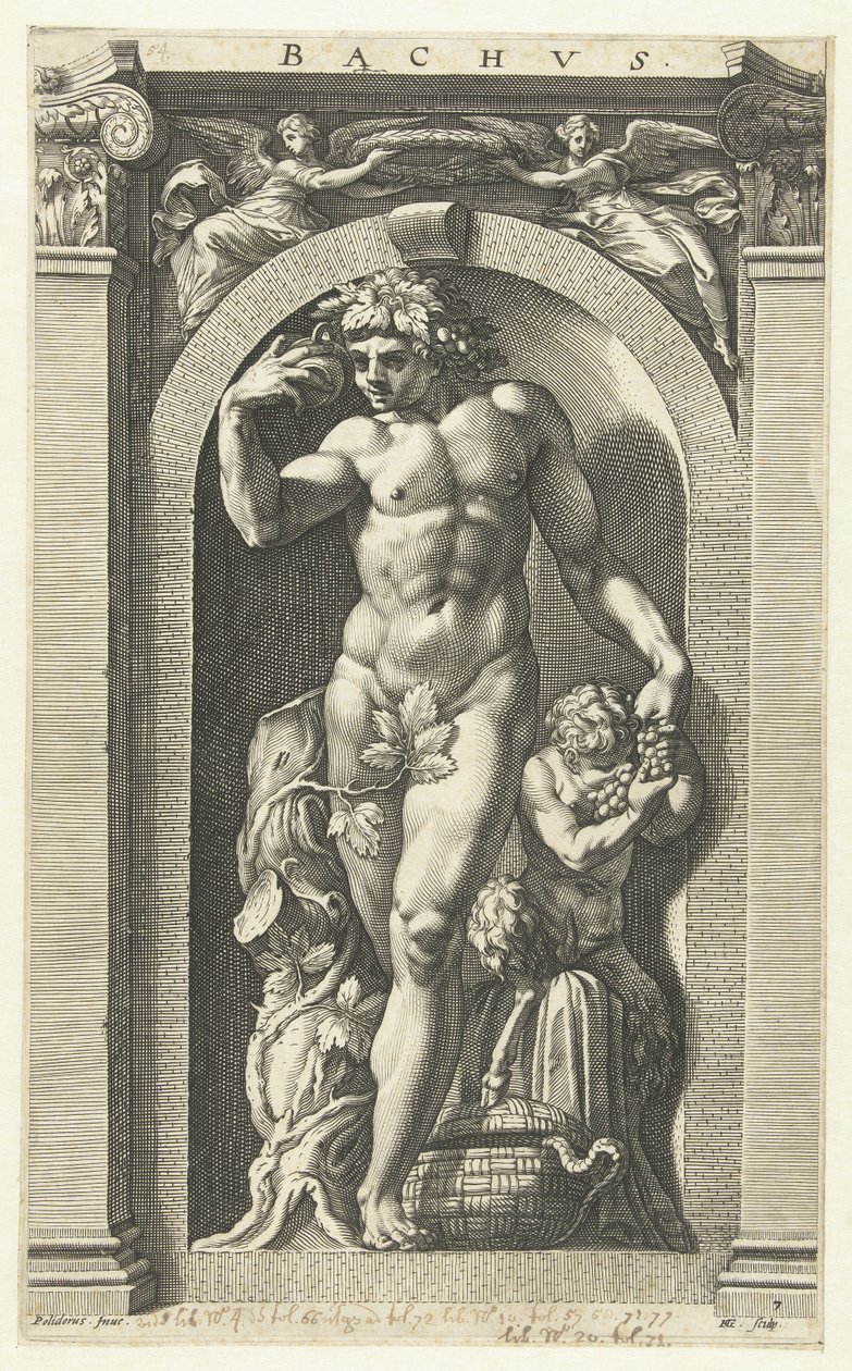 Bacchus - Hendrik Goltzius