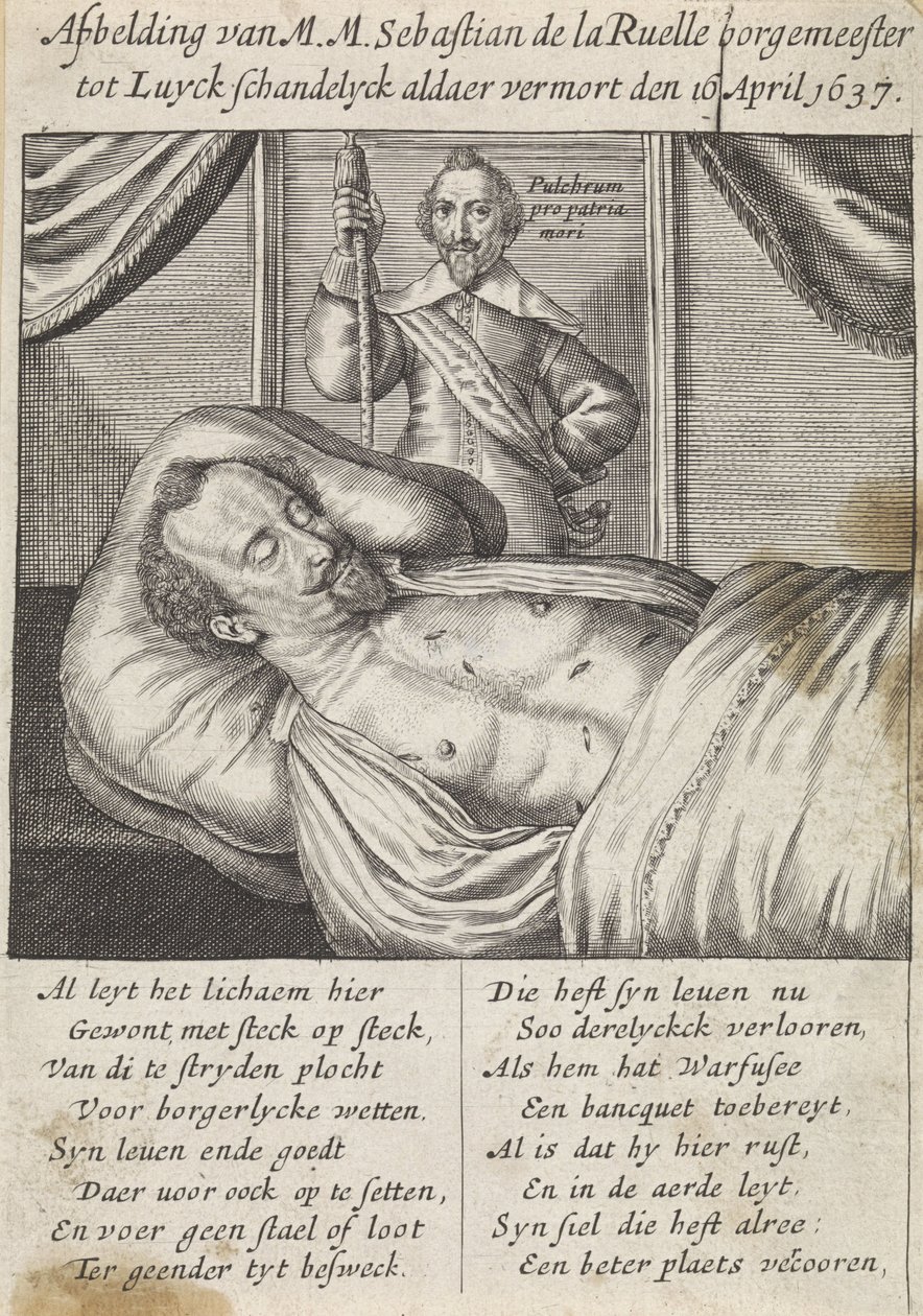 Mort de Sébastien de La Ruelle - Hendrik Noël Natalis
