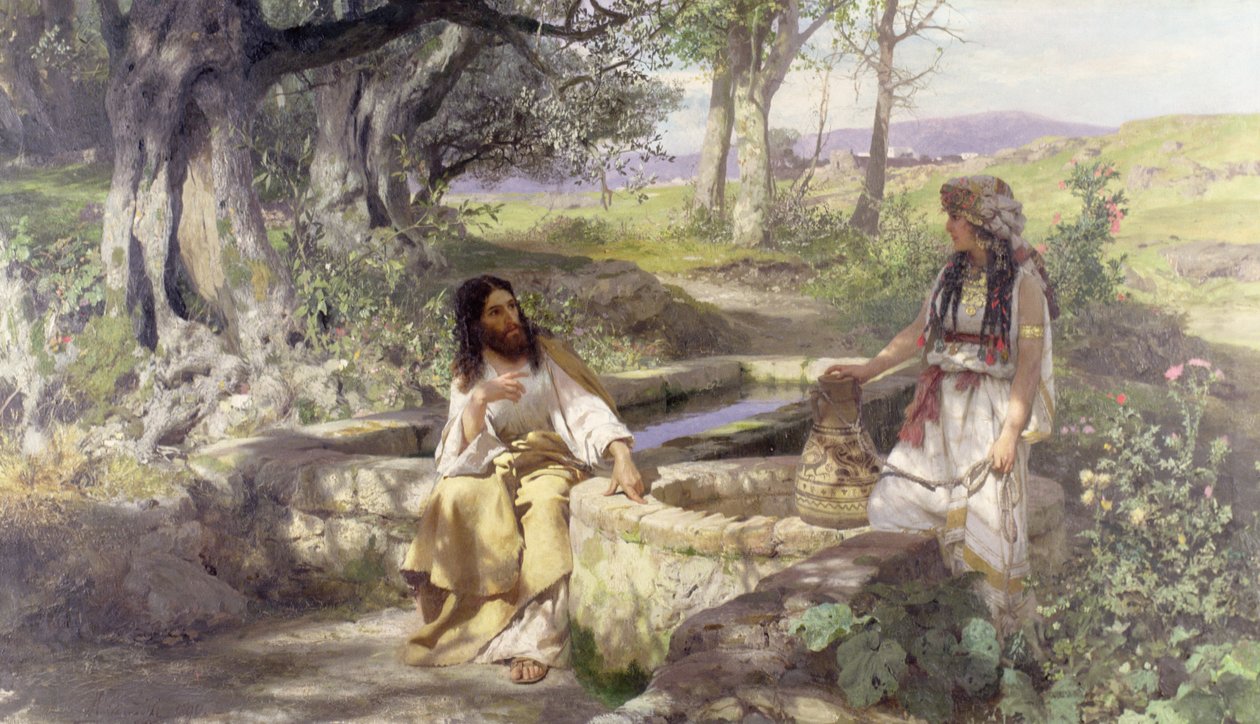 Le Christ et la femme de Samarie, 1890 - Henryk Siemiradzki