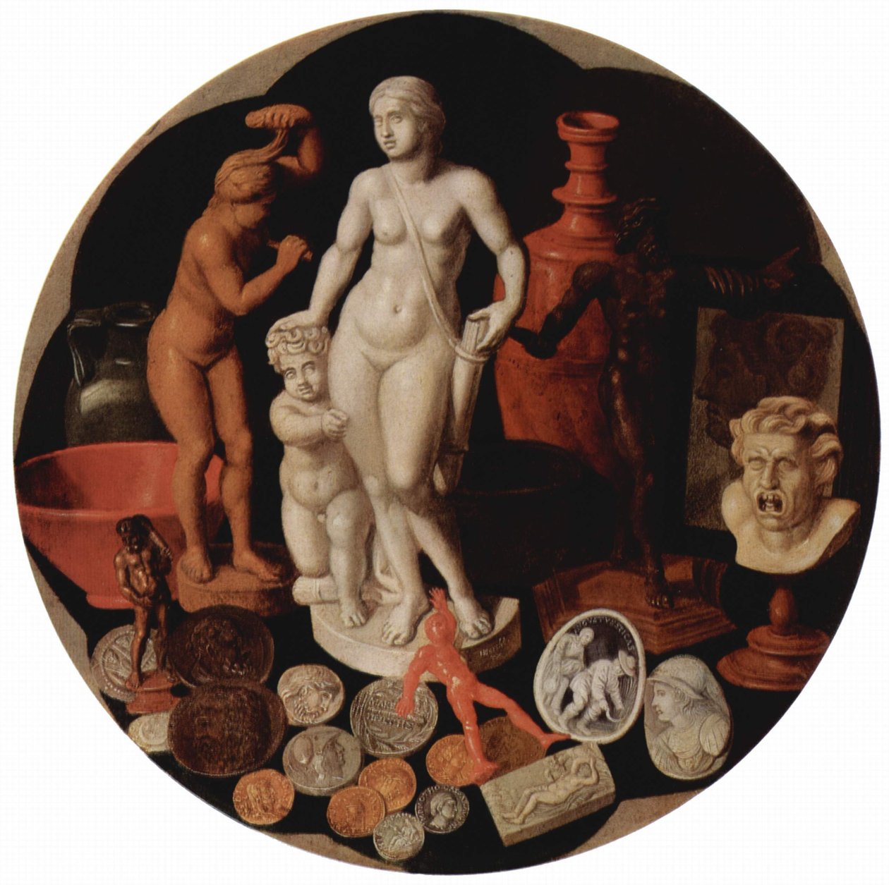 Nature morte avec collection de raretés - Hendrik van der Borcht the elder