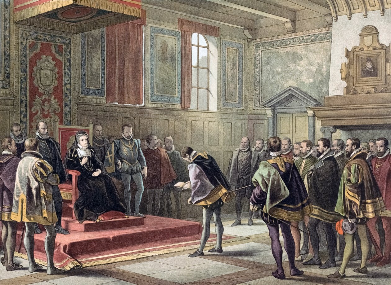 Compromis ou Pacte des Nobles - Hendrik Albert van (after) Trigt