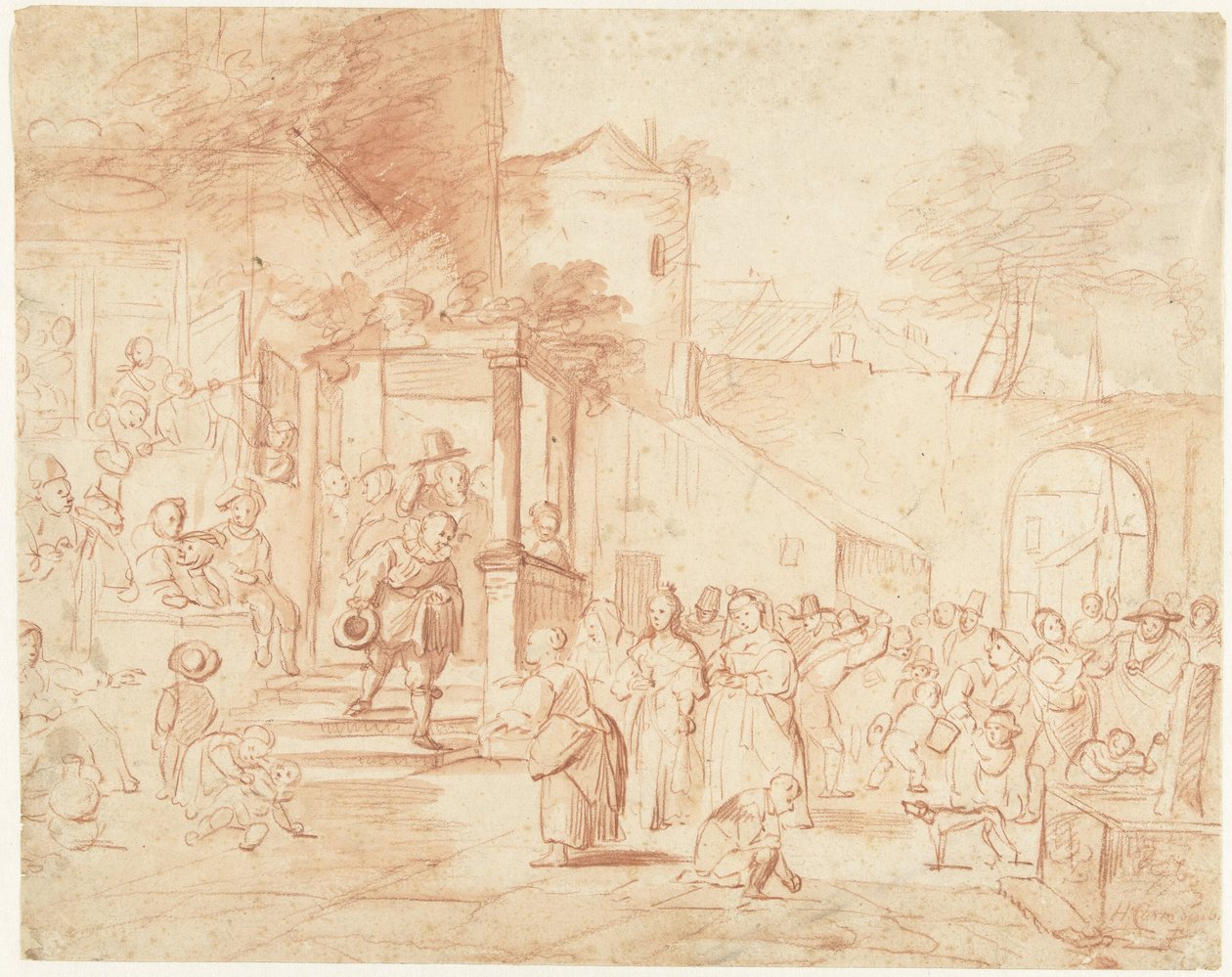 Le Mariage villageois - Hendrik Carré (II)