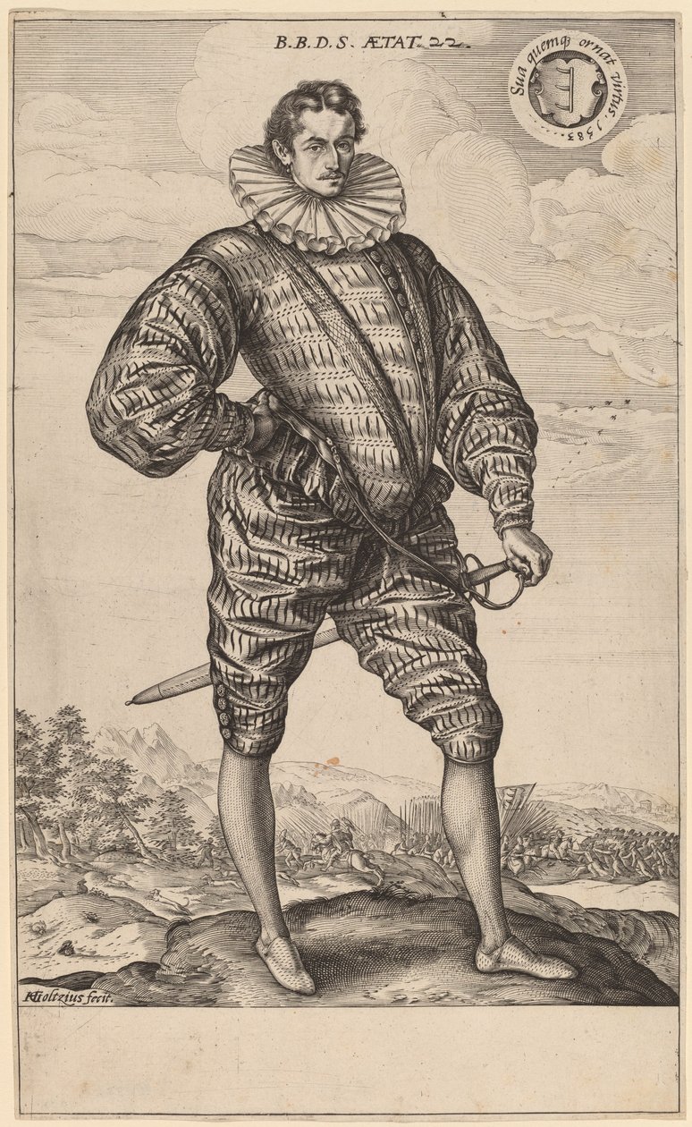 Balthasar Bathory de Somlyo - Hendrik Goltzius