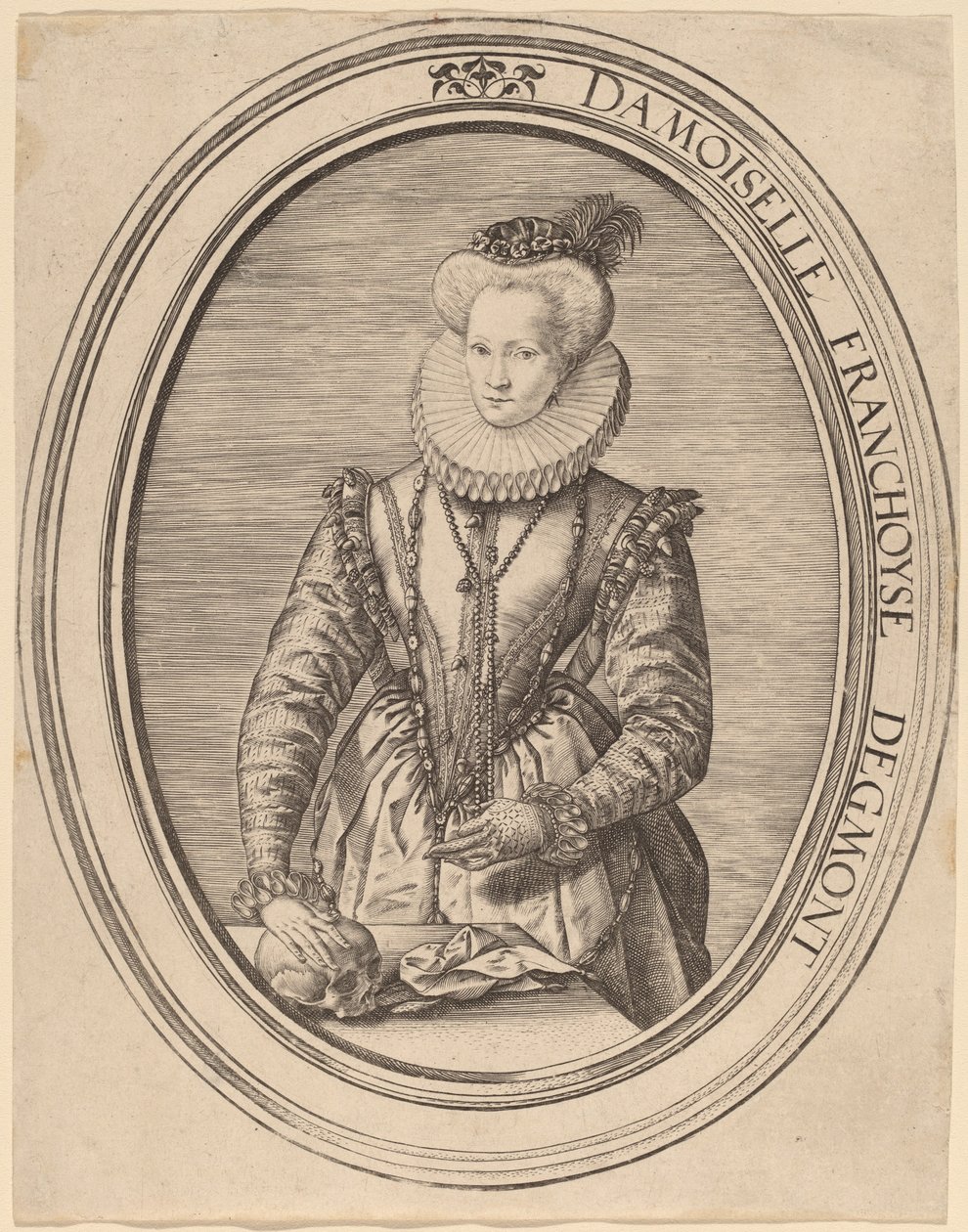 Françoise van Egmond - Hendrik Goltzius