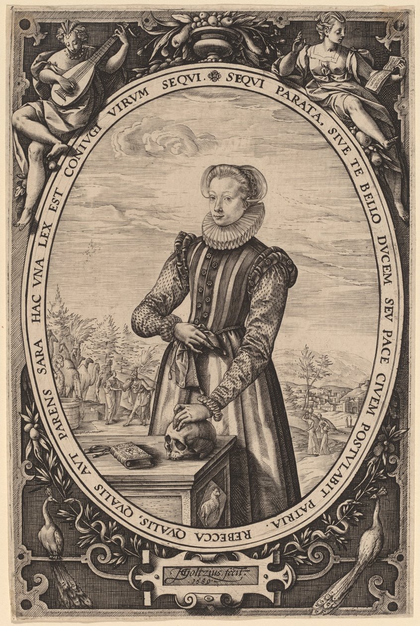 Josina Hamels - Hendrik Goltzius