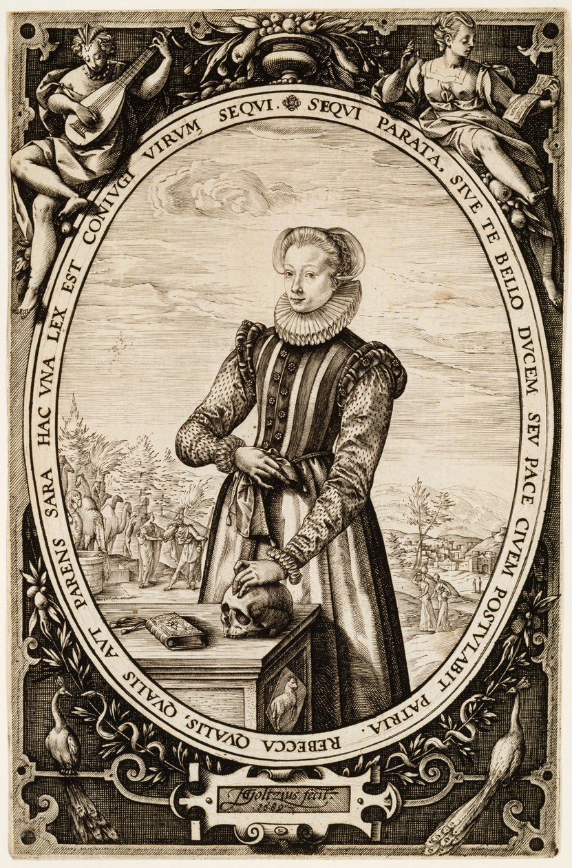 Josina Hamels, 1589 - Hendrik Goltzius