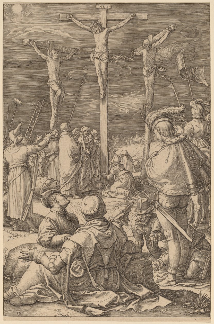 La Crucifixion - Hendrik Goltzius