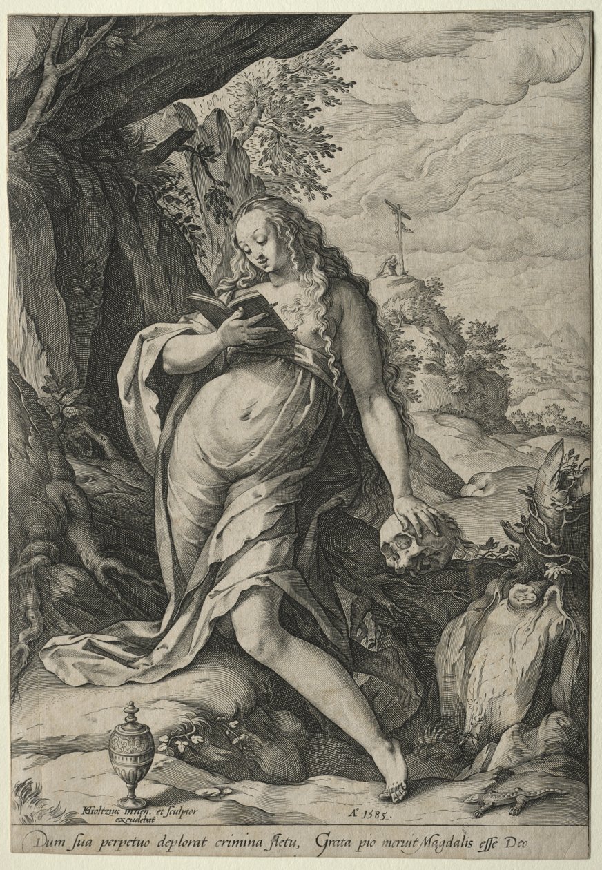 La Madeleine en pénitence - Hendrik Goltzius