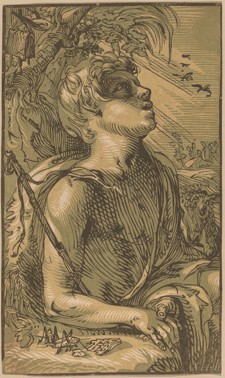 Le jeune Saint Jean-Baptiste - Hendrik Goltzius