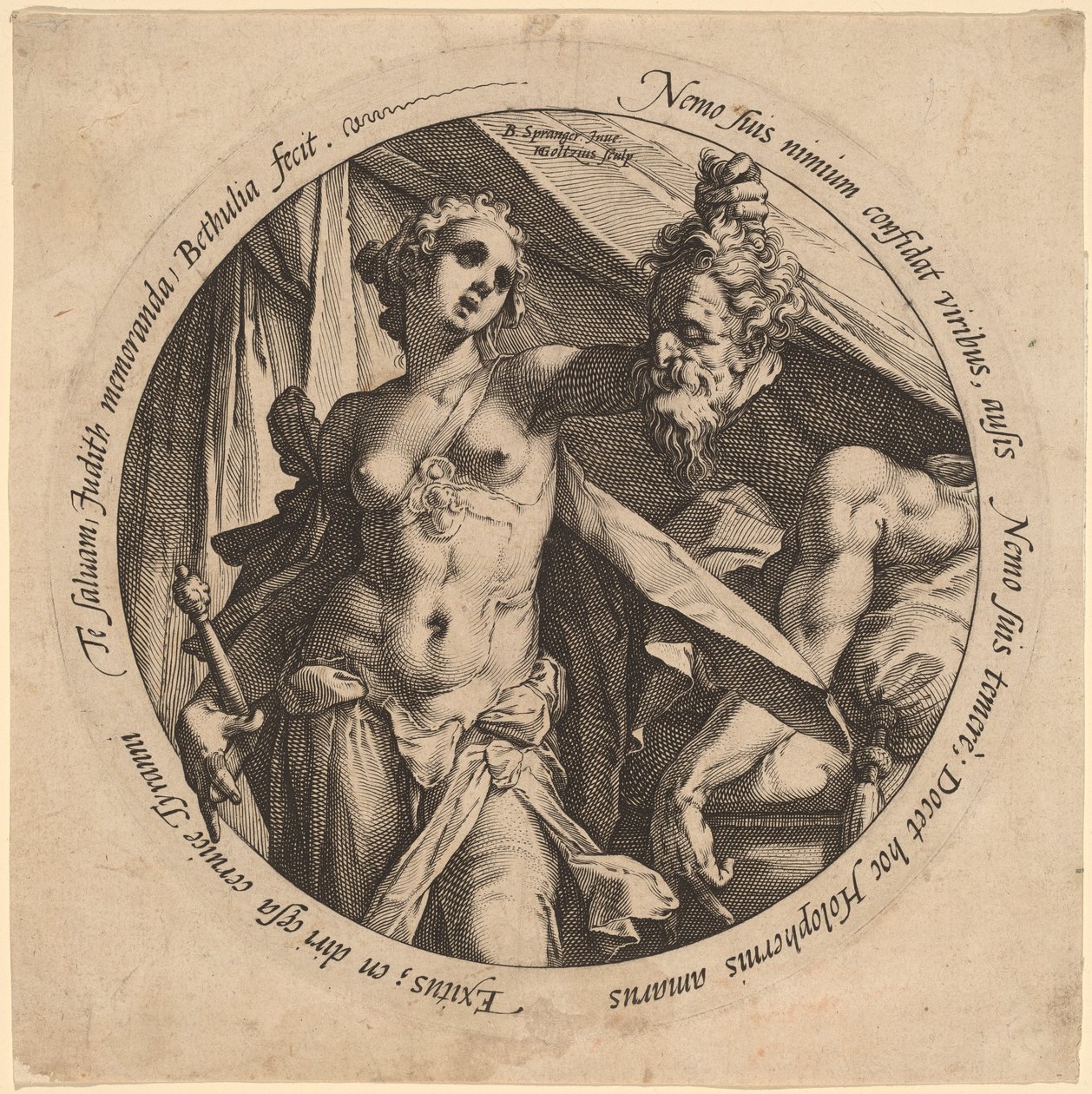 Judith avec la tête d