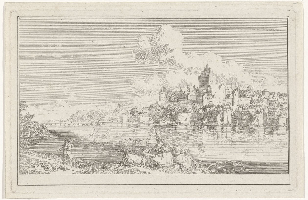 Vue du Valkhof à Nimègue - Hendrik Hoogers