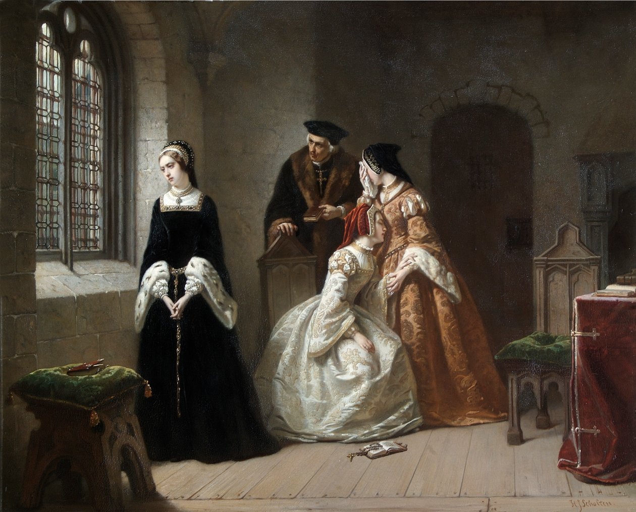 Lady Jane Grey, c.1845-1907 - Hendrik Jacobus Scholten