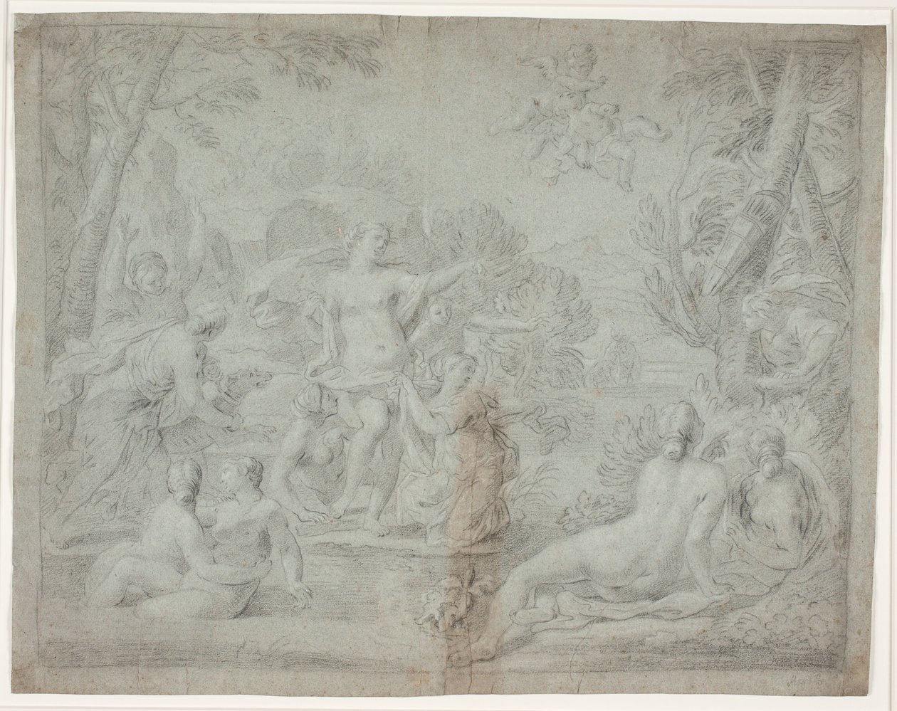 Diane et Actéon (Ovide, Mét., III, 175 ff.) - Hendrik Krock