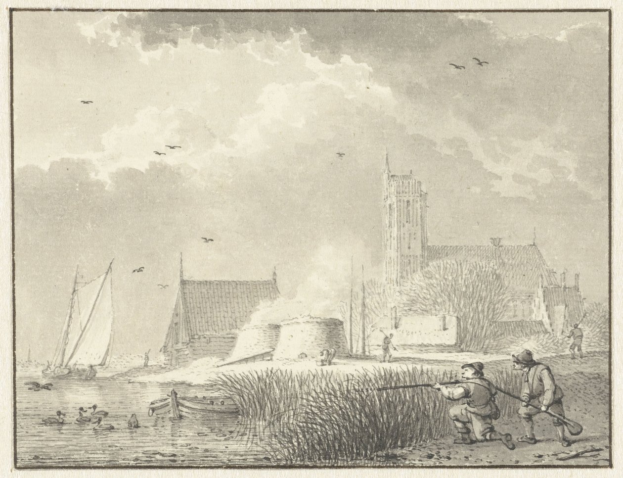 Chasse aux canards - Hendrik Meijer