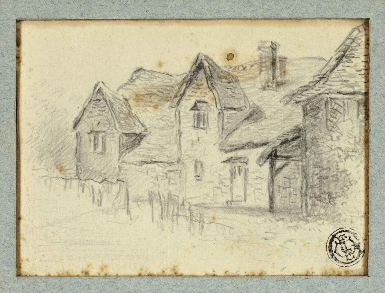 Maisons - Hendrik Pieter Koekkoek