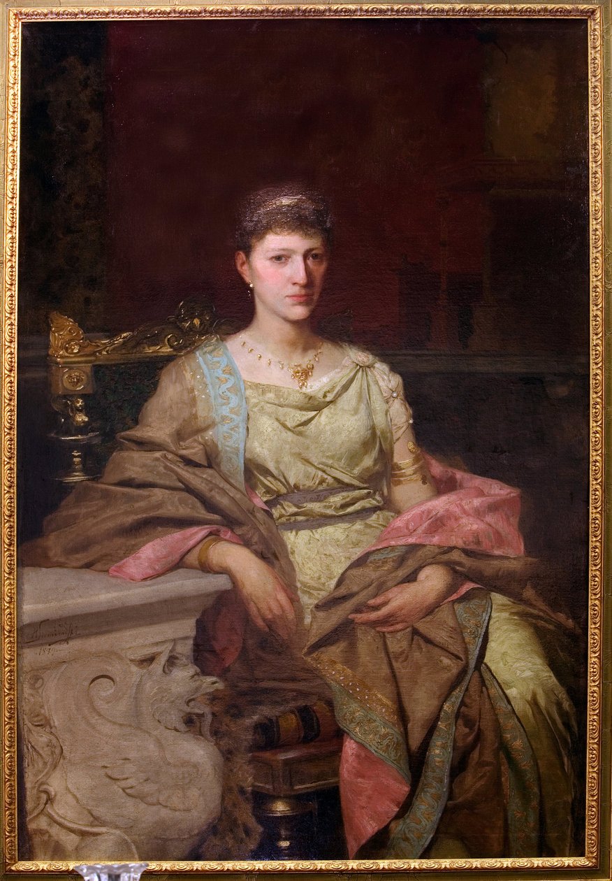 Portrait de la comtesse Tyszkiewicz - Henryk Siemiradzki