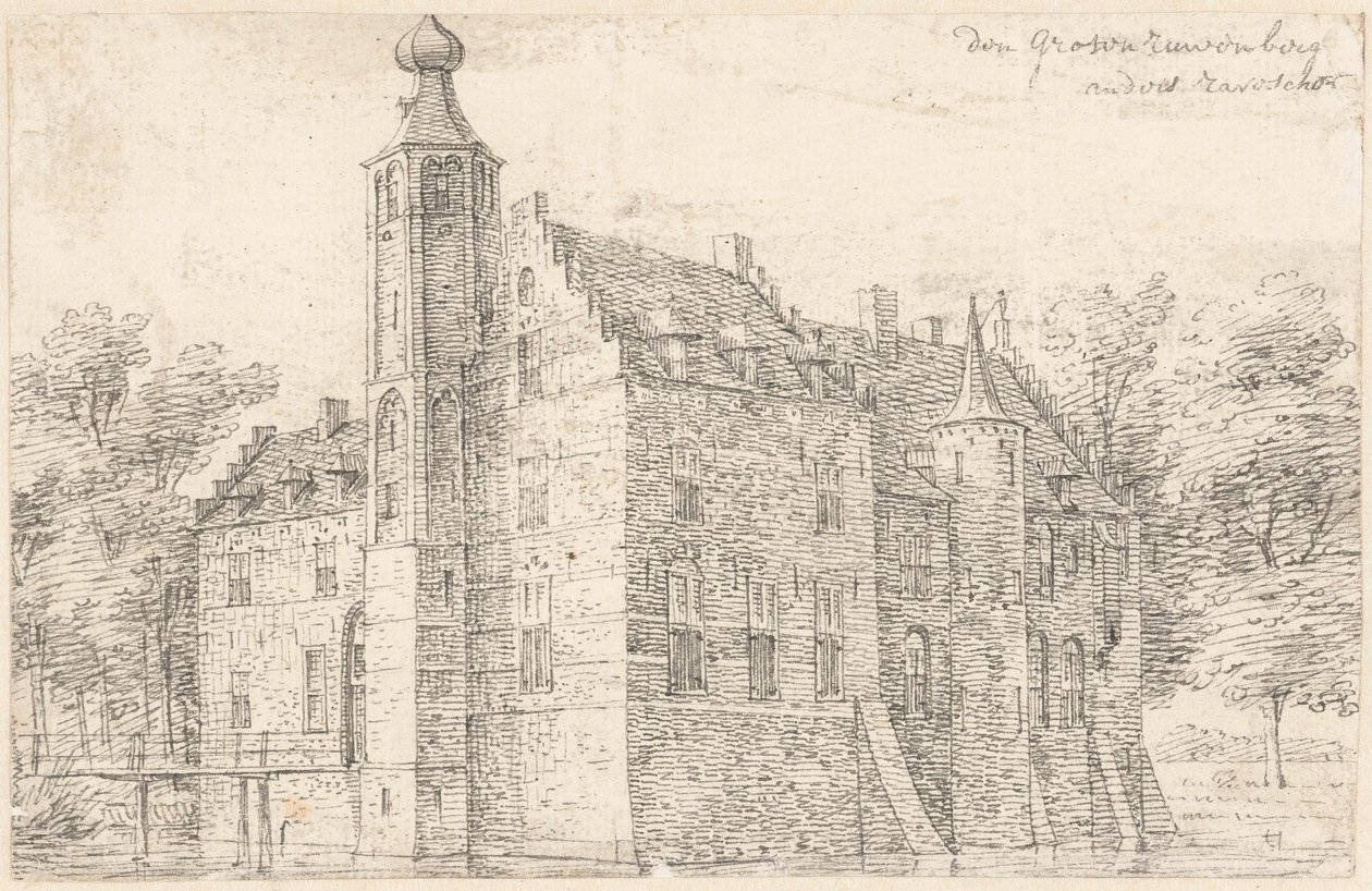 Le château de Grote Ruwenberg près de St. Michielsgestel - Hendrik Spilman