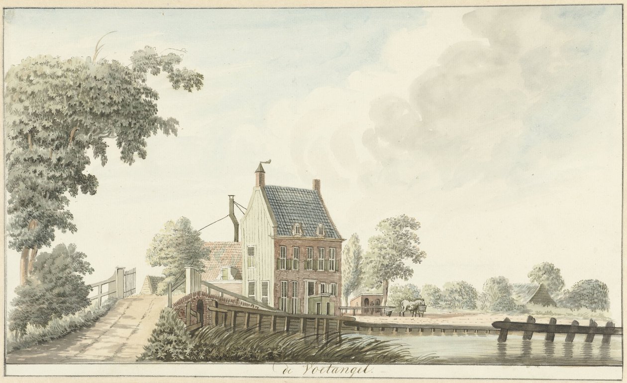 Auberge de Voetangel sur le canal d