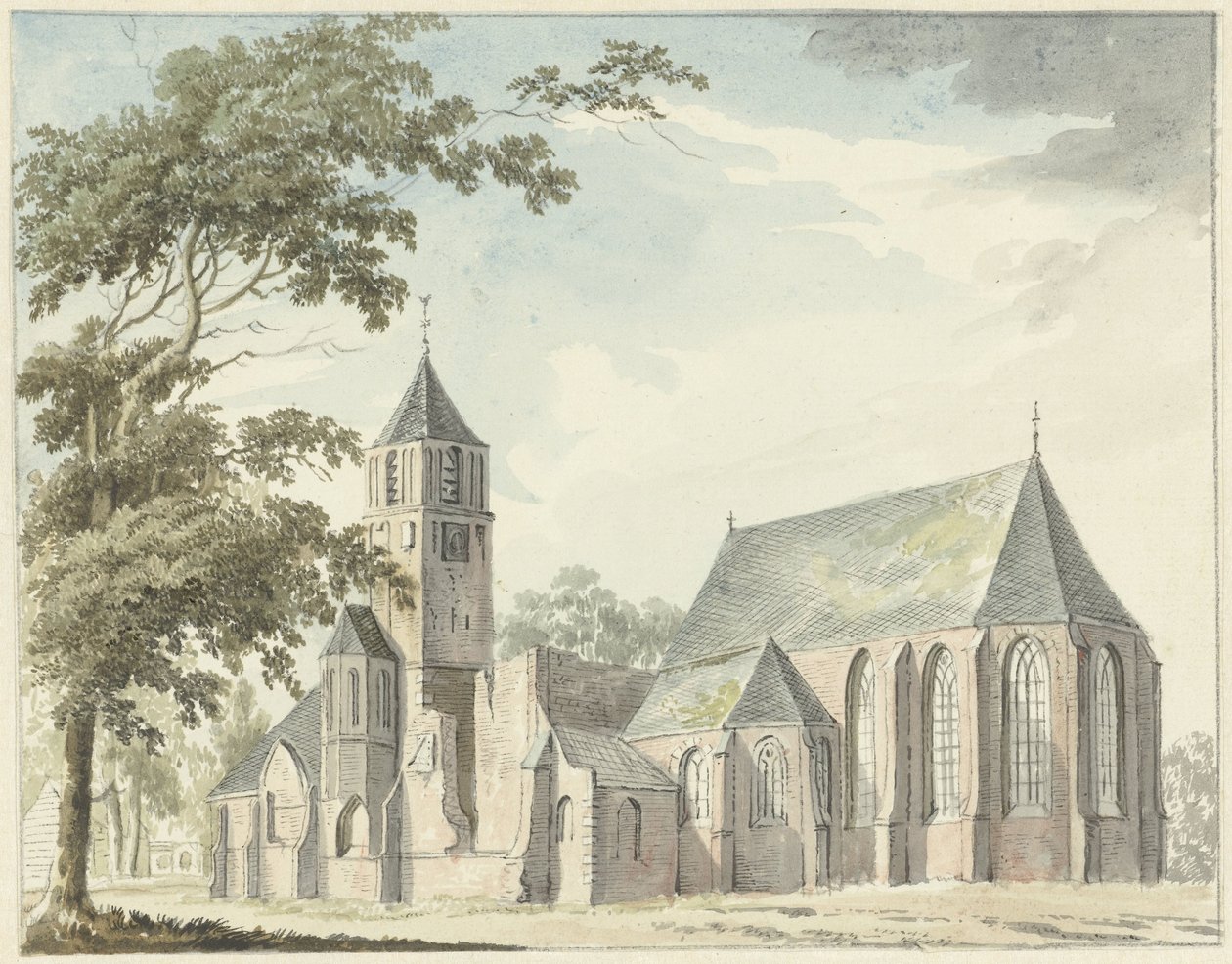 Église à Warmond - Hendrik Tavenier