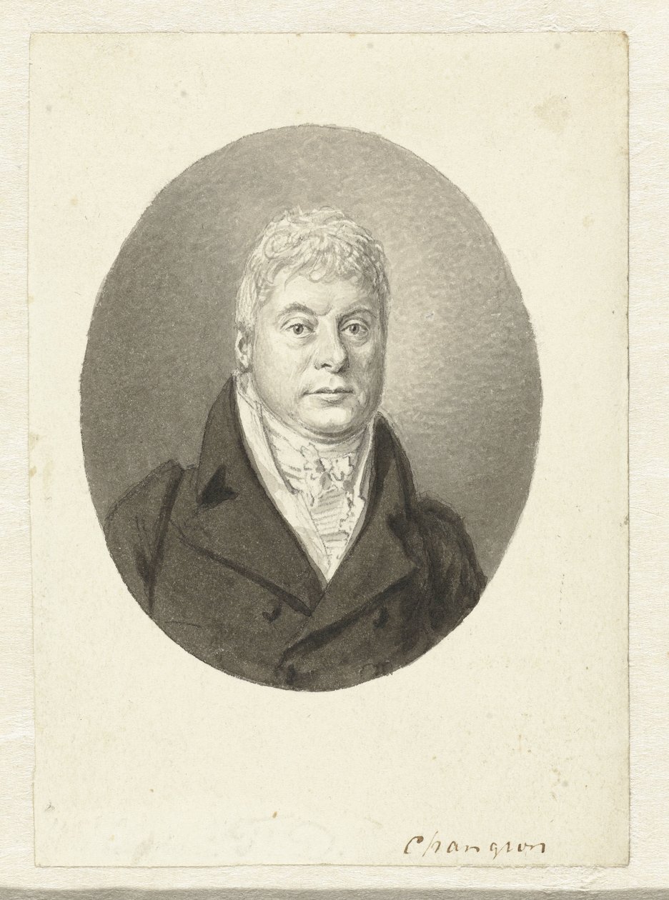 Portrait de F.D. Changuion - Hendrik Willem Caspari