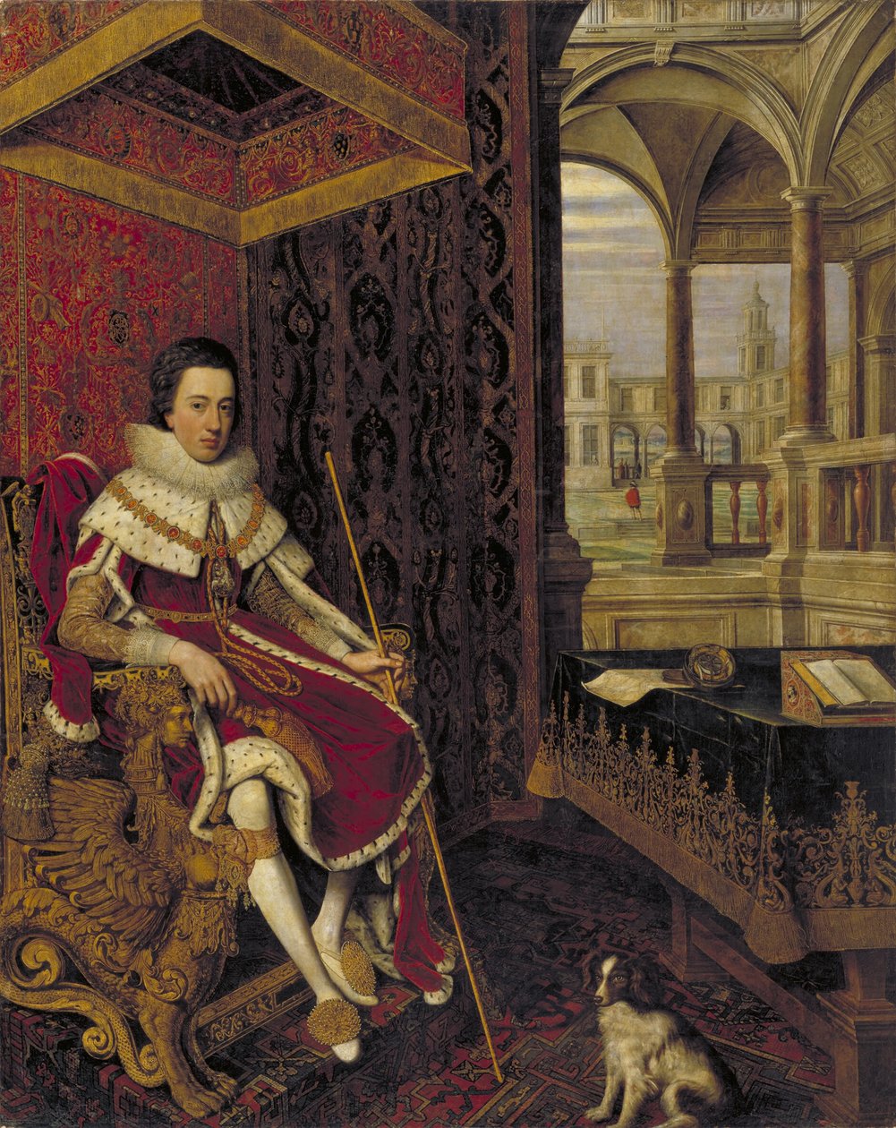 Charles Ier (1600-1649) en tant que prince de Galles - Hendrik van II Steenwijck
