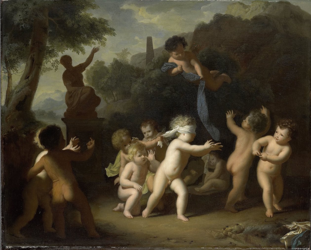 Putti jouant - Hendrik van Limborch