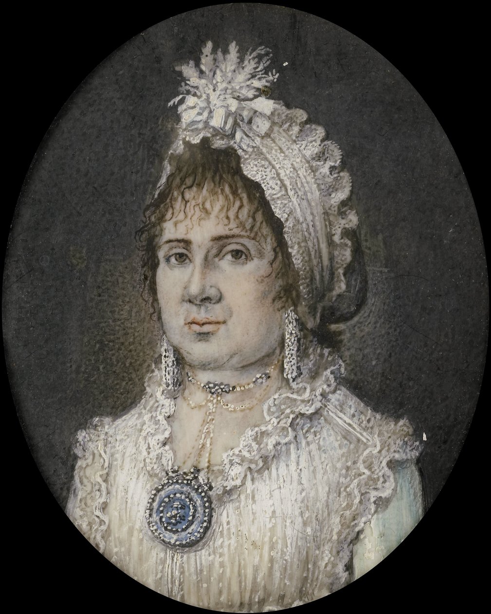 Catharina Theresia Weber (1760/61-1847). Épouse de Joannes Titsingh, Amsterdam - Hendrik van Overklift (possibly)