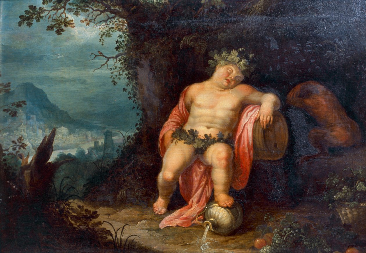 Bacchus endormi - Hendrik van the Elder Balen