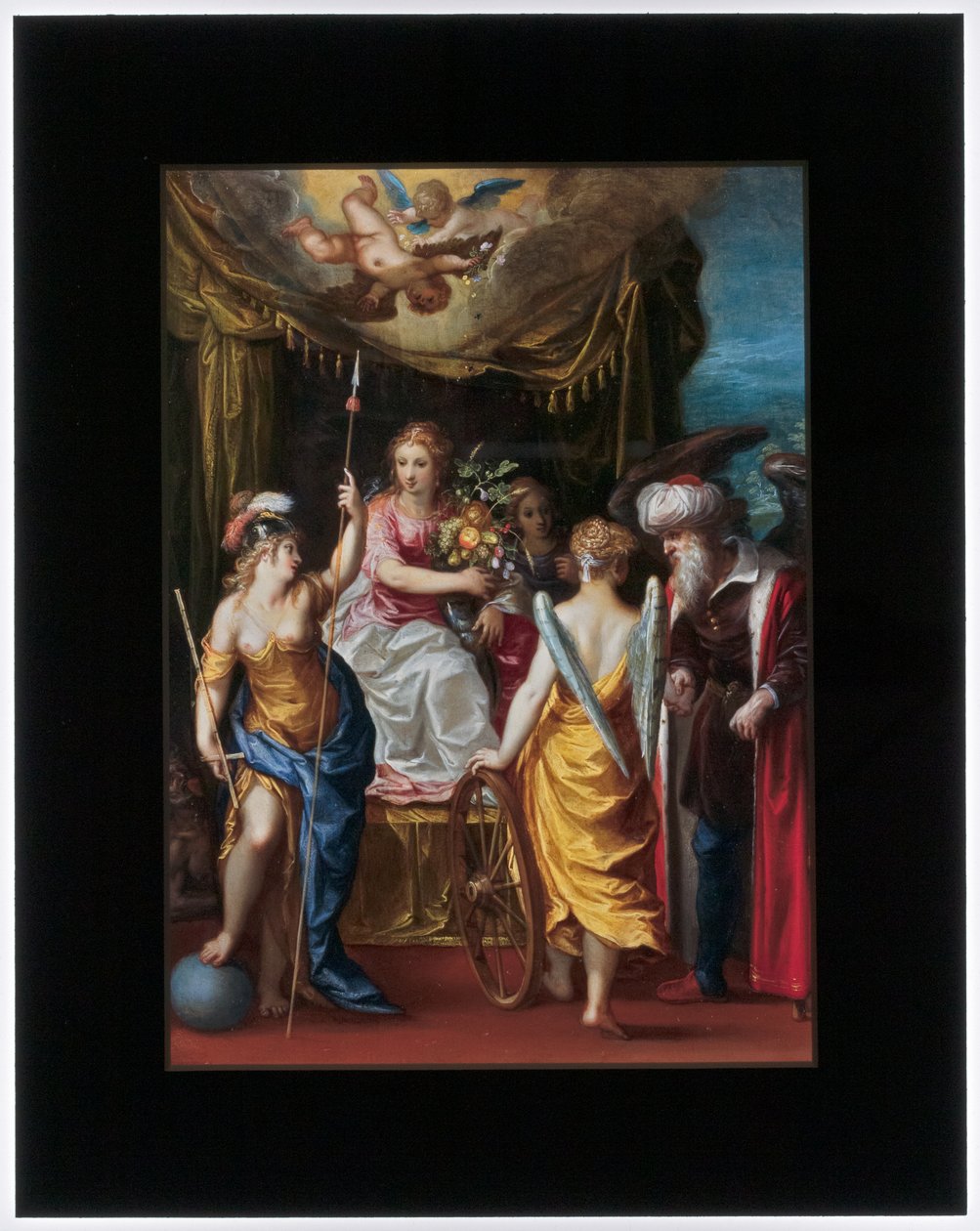 Minerva, Abundantia et Fortuna - Hendrik van the Elder Balen