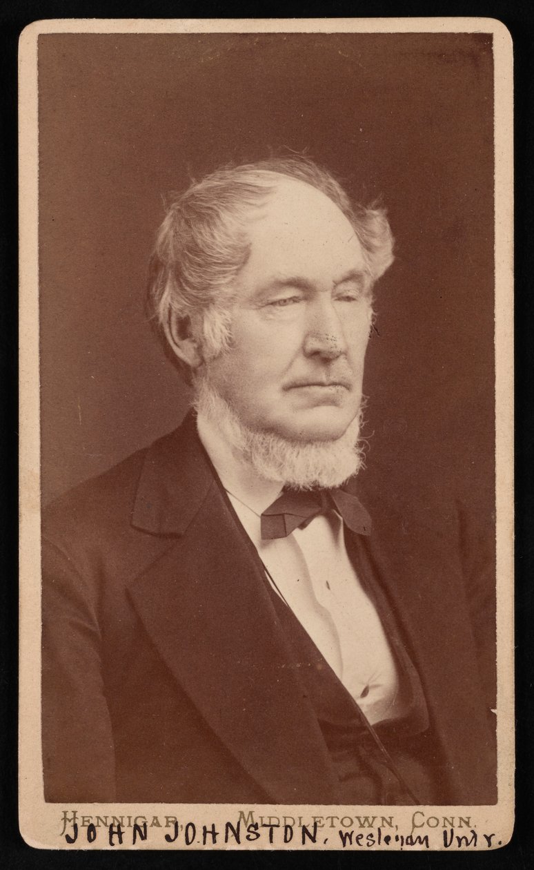 Portrait de John Johnston 1806-1879, avant 1876 - Hennigar Bros