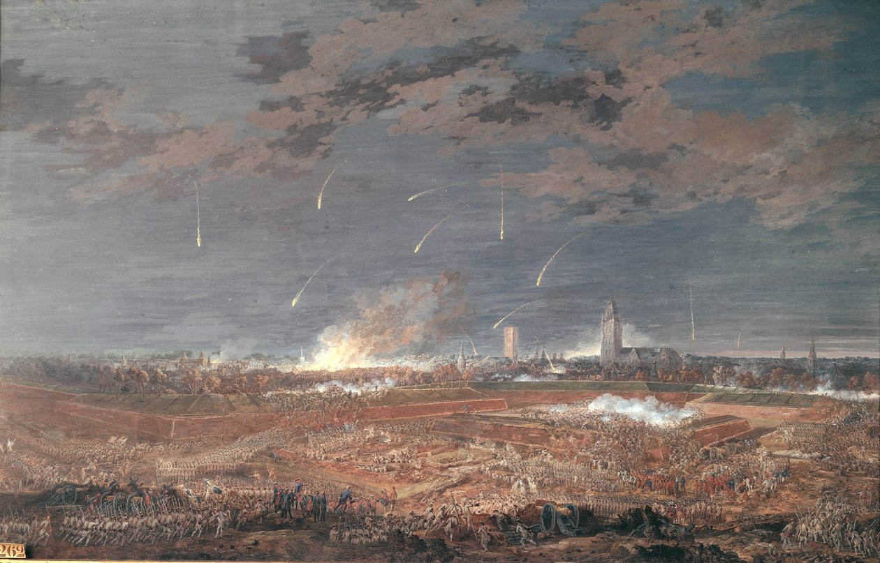 Attaque de Berg-Op-Zoom, 4h du matin, 16 septembre 1746, 1786 - Henri-Desire van Blarenberghe