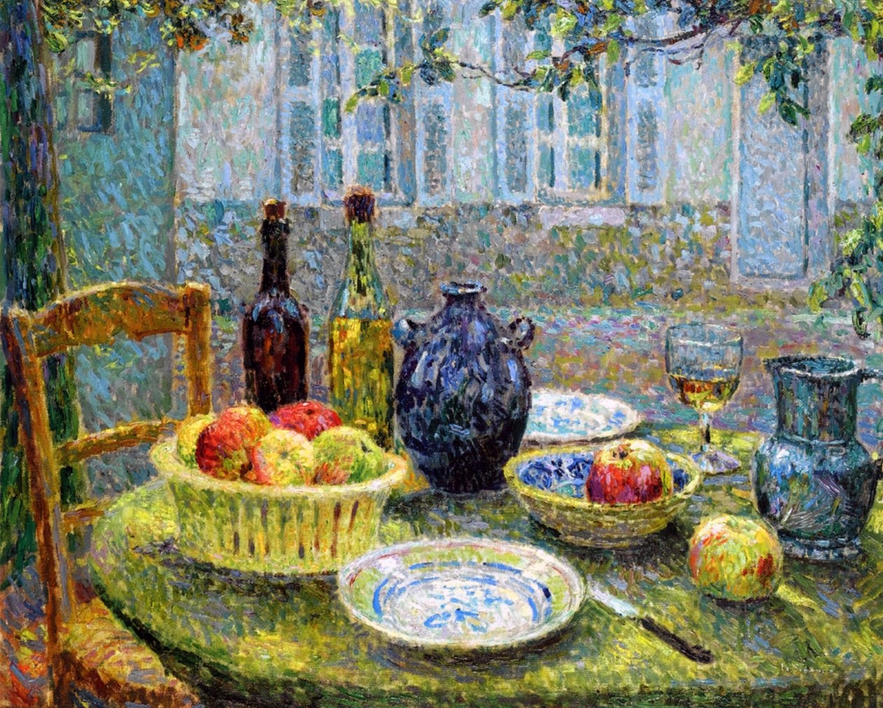 La Table de Pierre, 1920 - Henri Eugene Augustin Le Sidaner