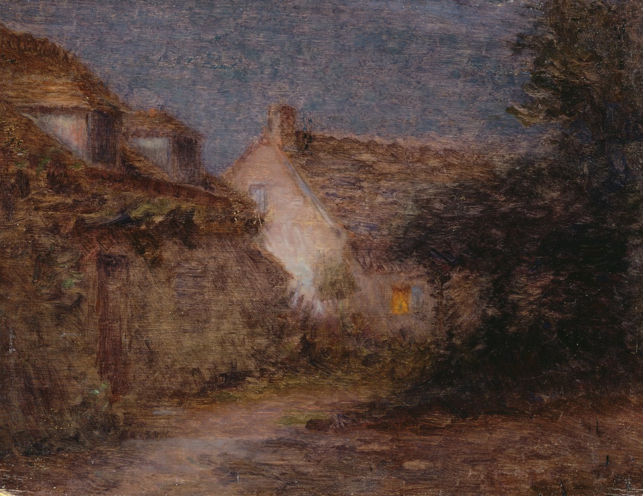 La Ferme - Henri Eugene Augustin Le Sidaner