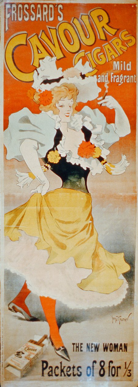 Affiche publicitaire pour les cigares 