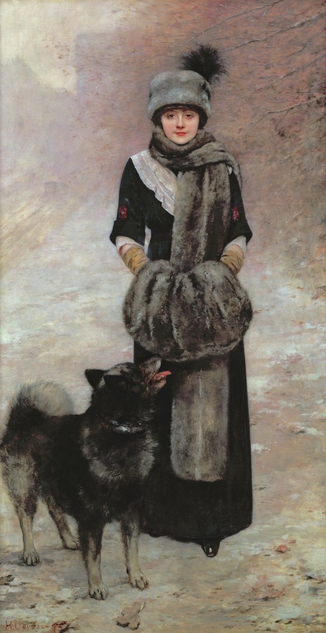 Portrait de Colette Gervex, fille de l