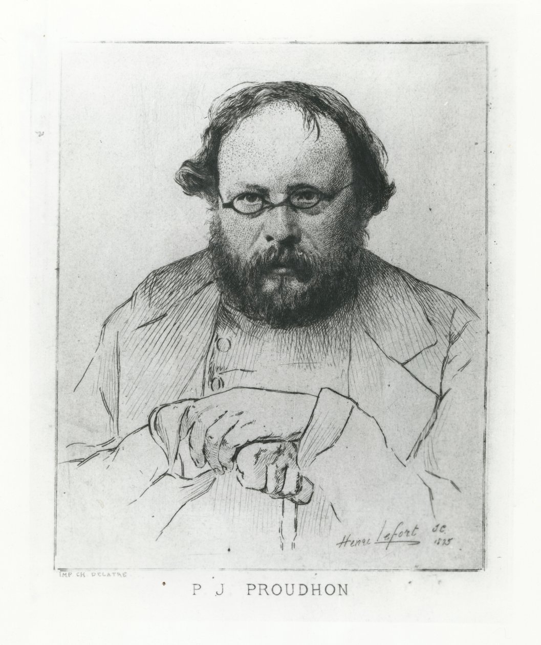 Pierre-Joseph Proudhon, 1895 - Henri Lefort