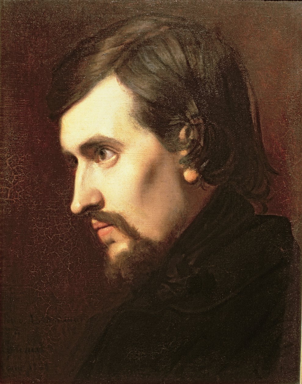 Portrait de Charles François Gounod (1818-93) - Henri Lehmann
