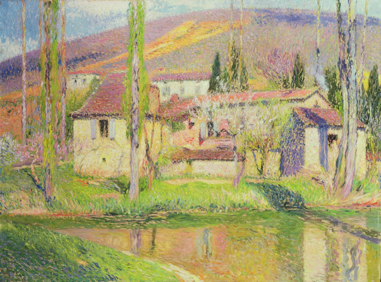 La Bastide du Vert, vers 1909 - Henri Martin
