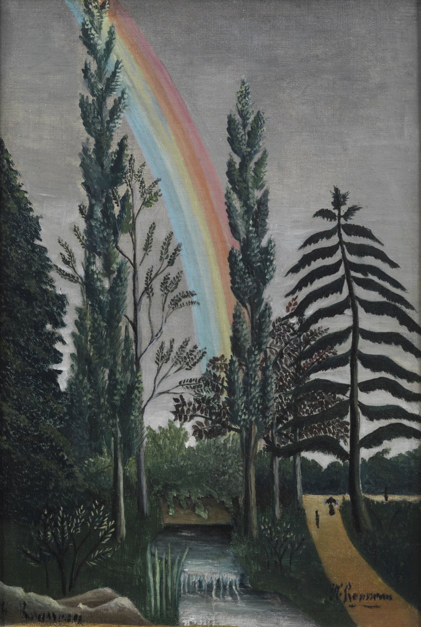 Le Lac de Daumesnil - Henri Rousseau