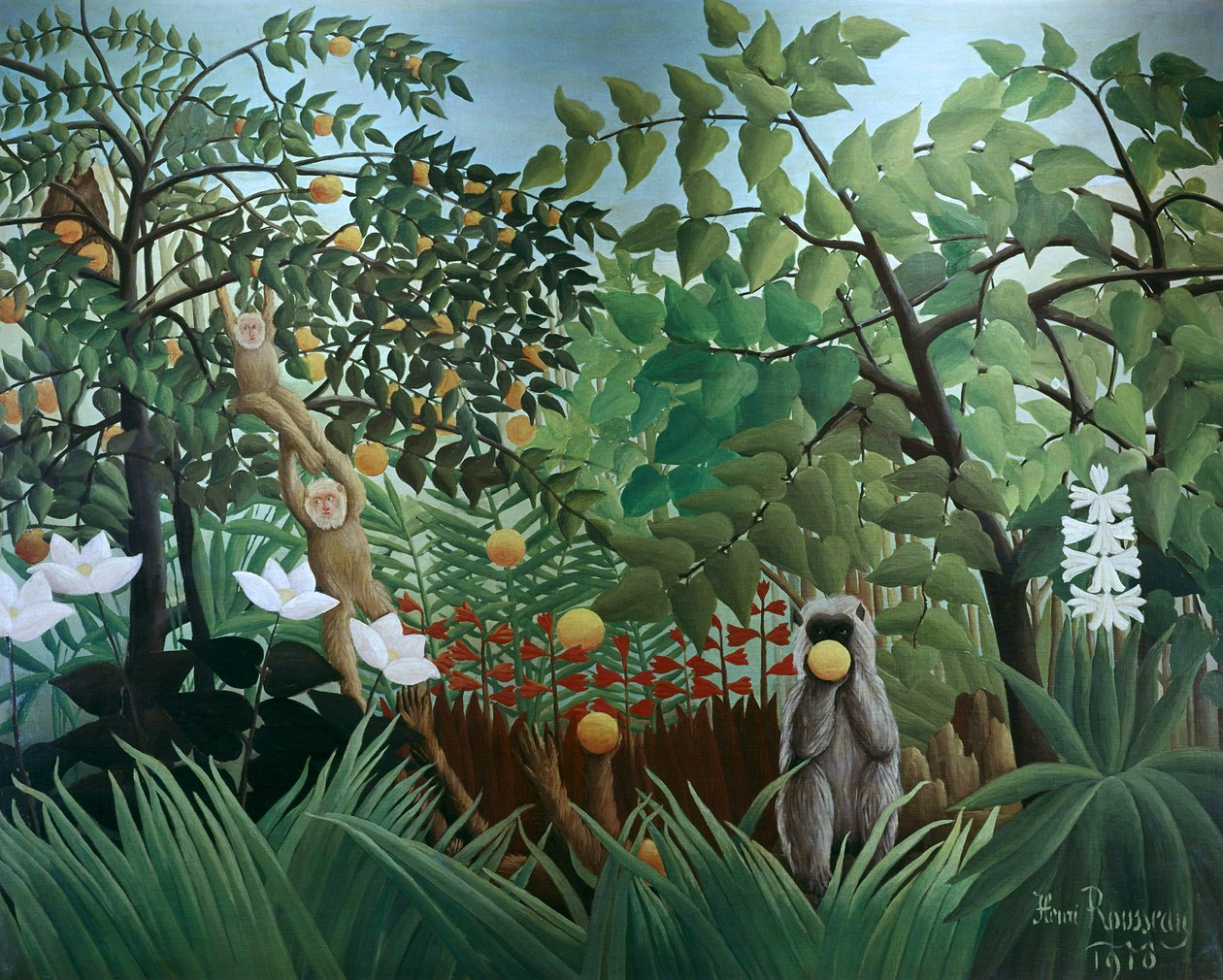 Paysage exotique, 1910 - Henri Rousseau