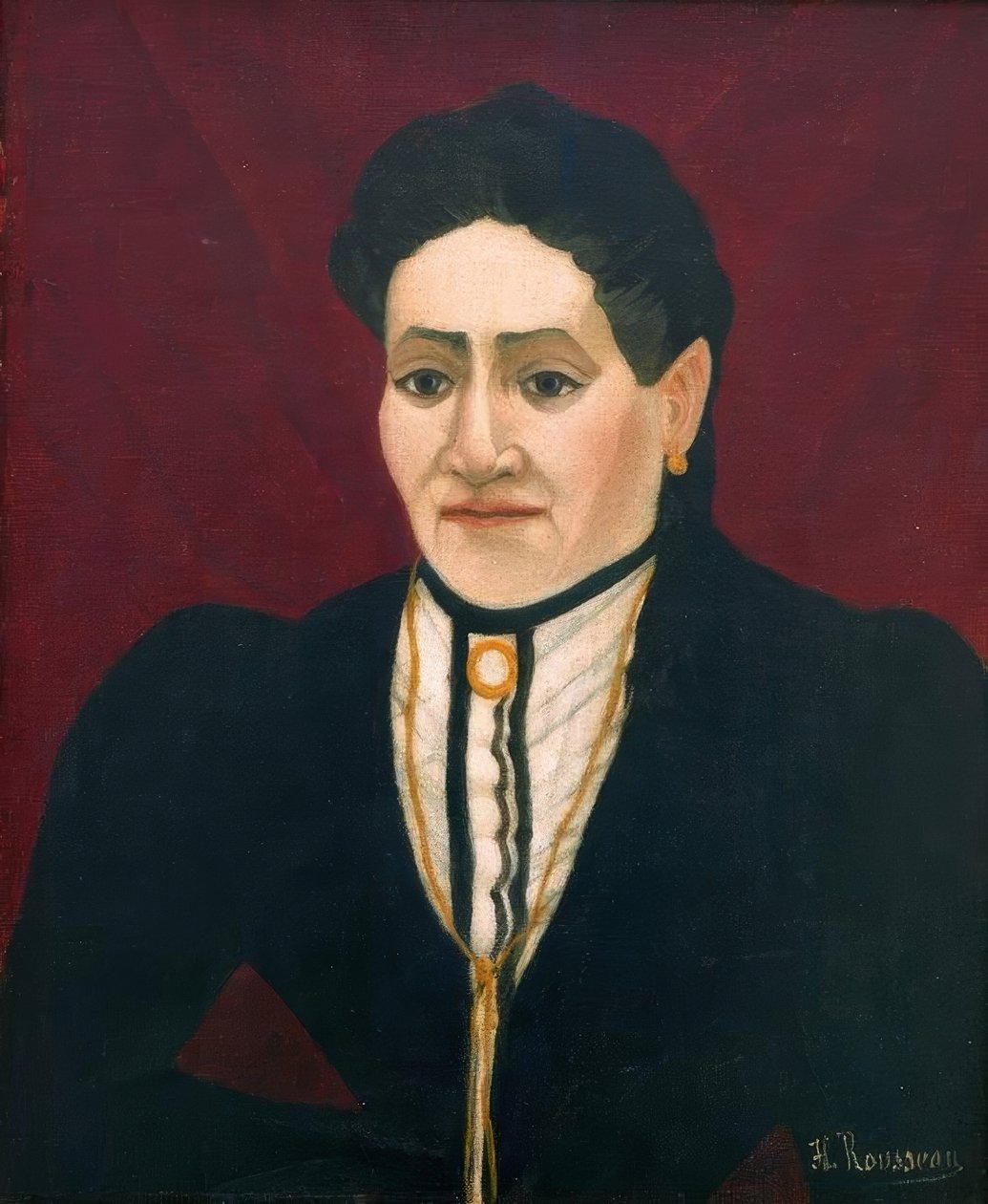 Portrait de femme - Henri Rousseau