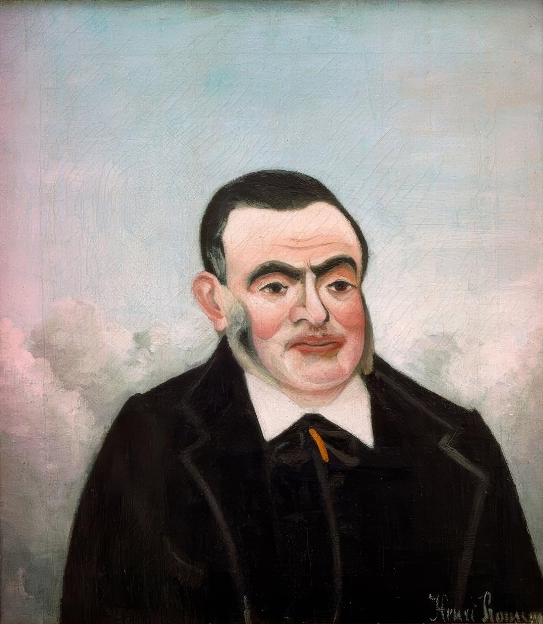 Portrait d'homme | Henri Rousseau | Estampe d'art