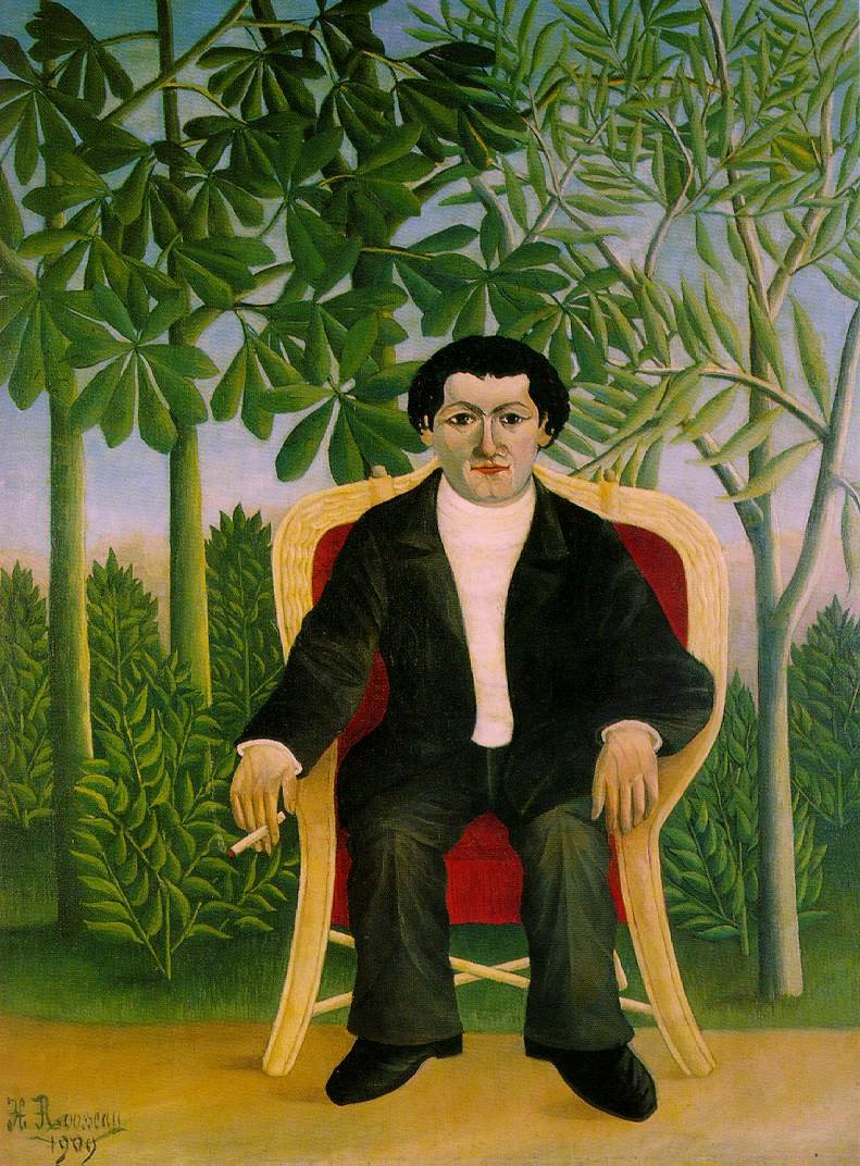 Portrait de Joseph Brummer - Henri Rousseau